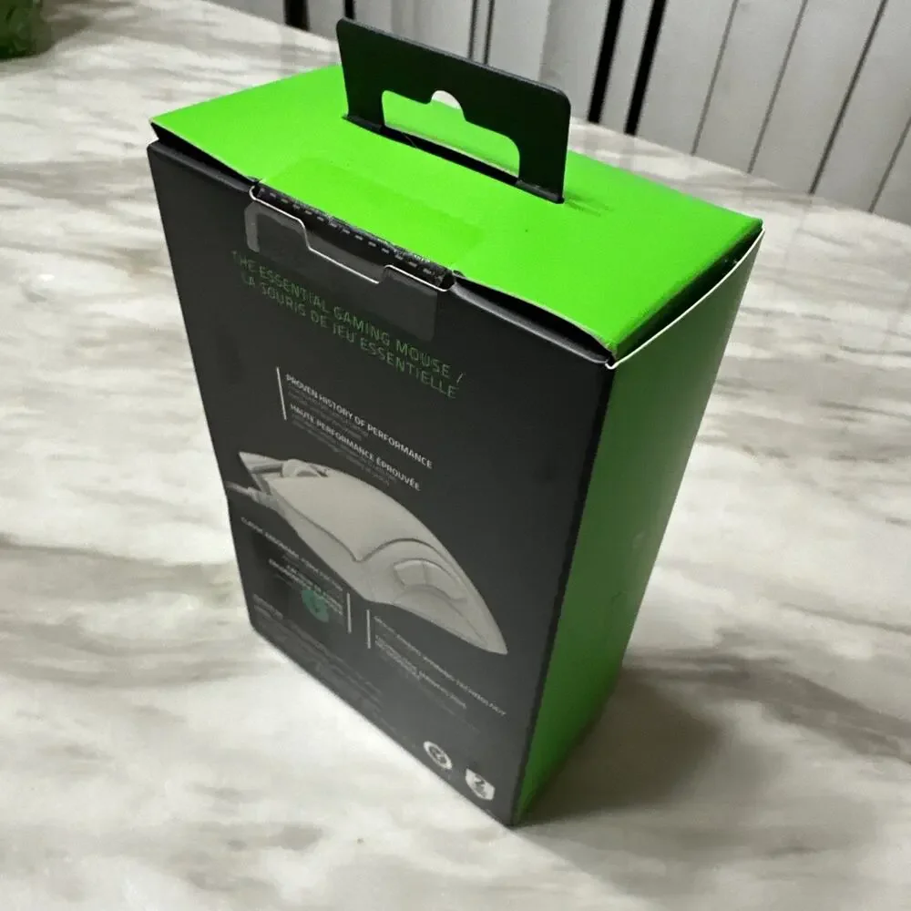 Razer DeathAdder Essential Wired Optical Gaming Mouse White (RZ01-03850200-R3U1)